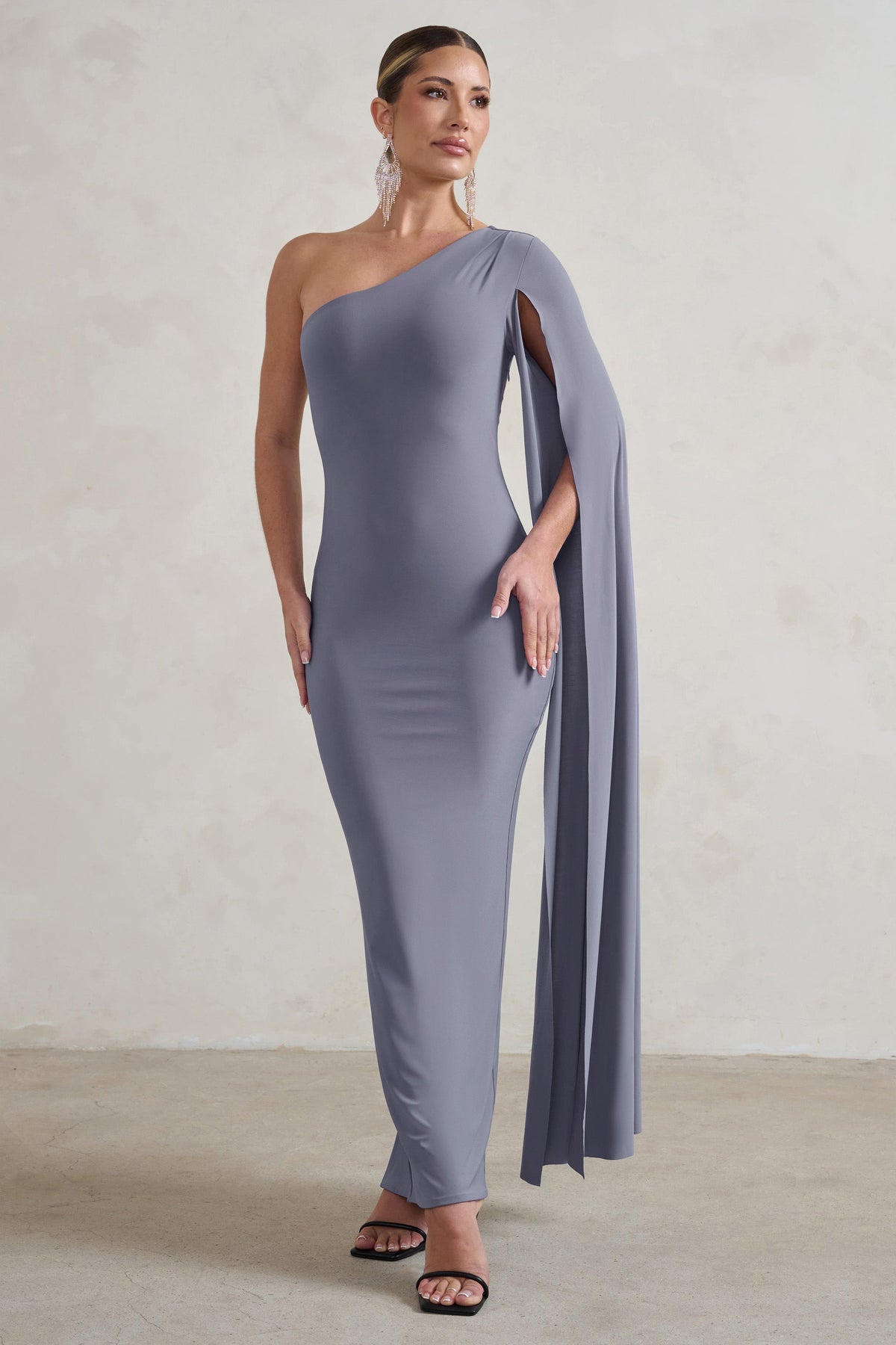 WB_CC_HR_CL128400-DominiqueGreyOneShoulderCapeSleeveBodyconMaxiDress3