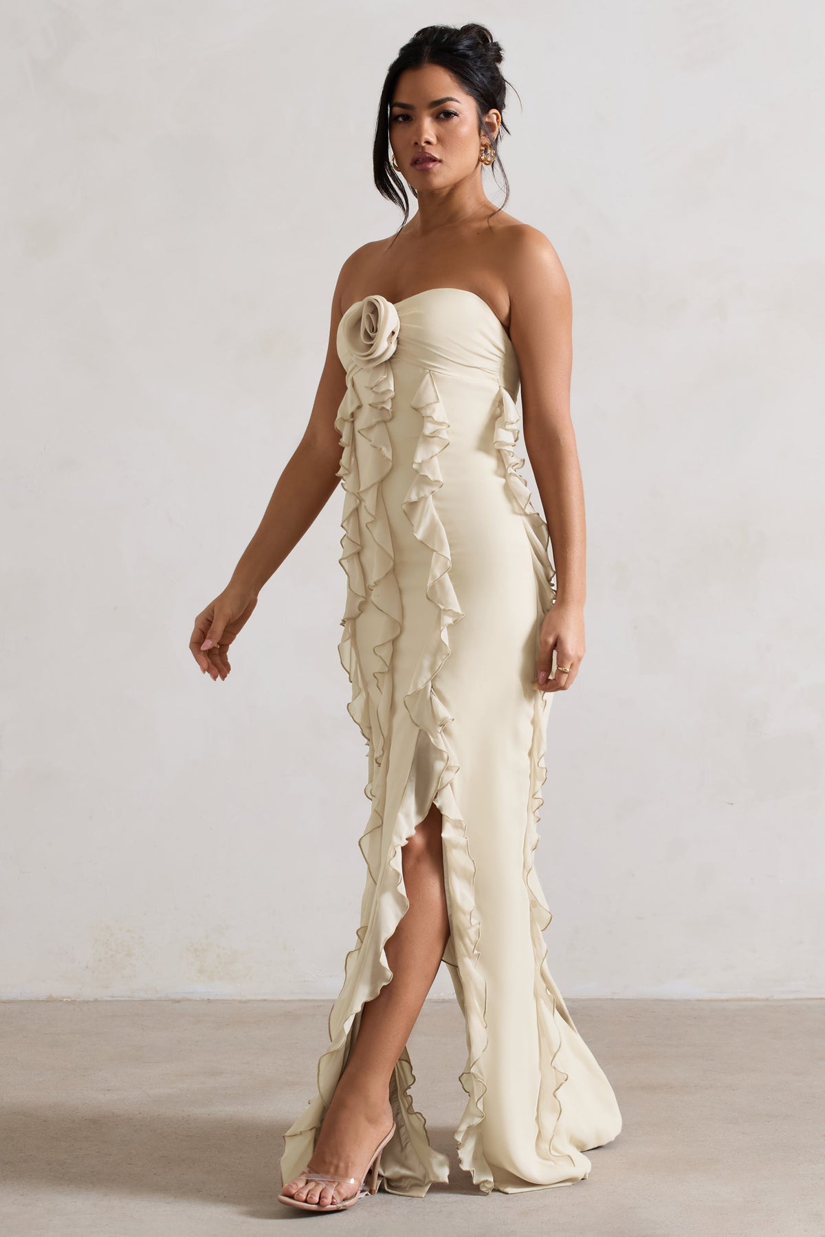 WB_CC_HR_CL129987059-GardeniaChampagneStraplessRuffleMaxiDressWithCorsage3