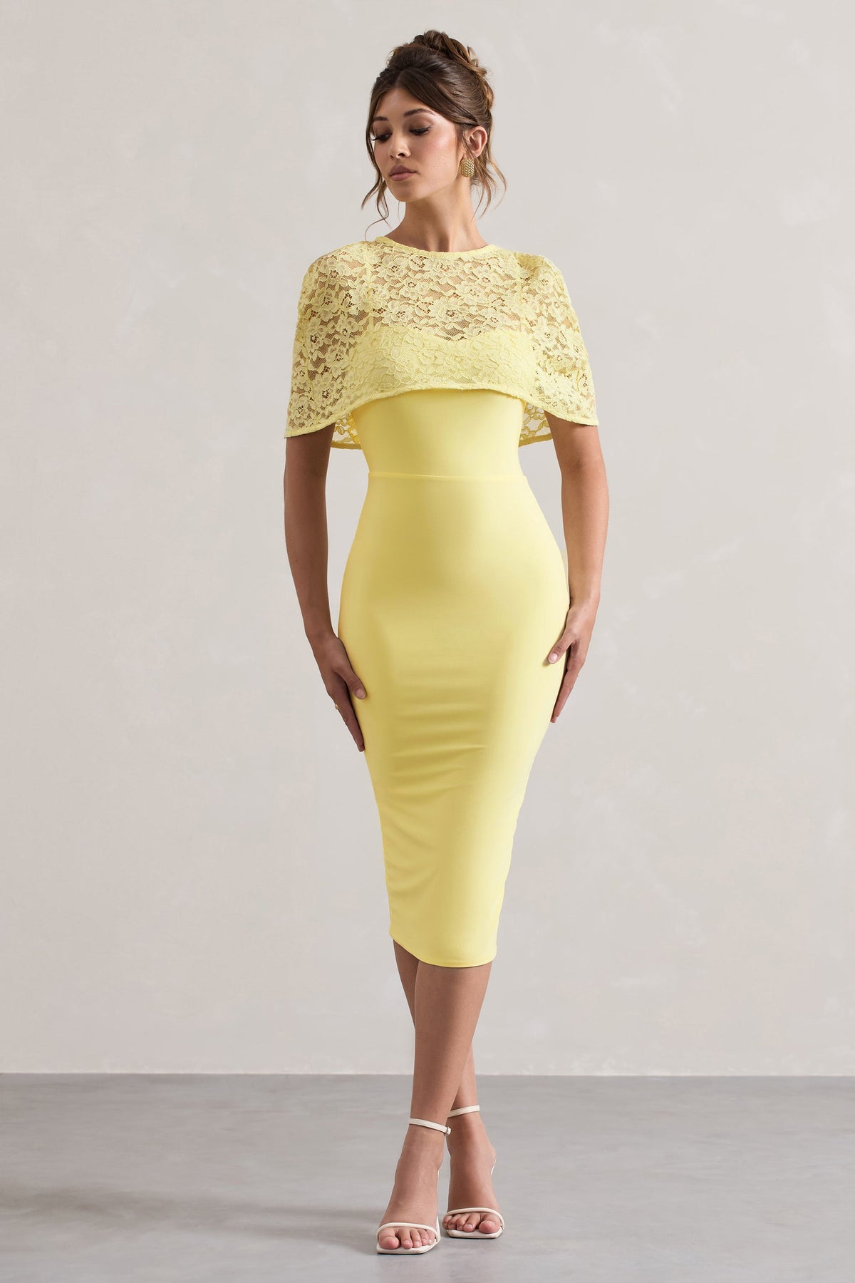 Lemon lace dress deals