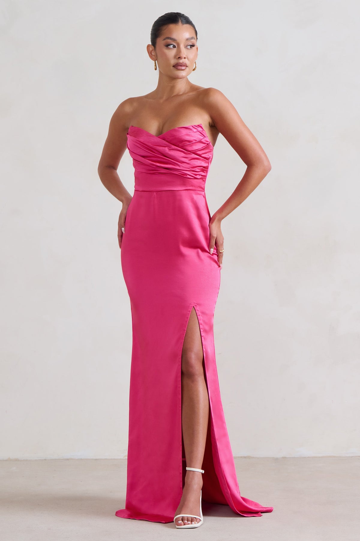 Strapless blush gown new arrivals