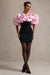 WB_HR_CL134588241-MacaronBlackBardotMiniDressWithPinkRuffleTrim5